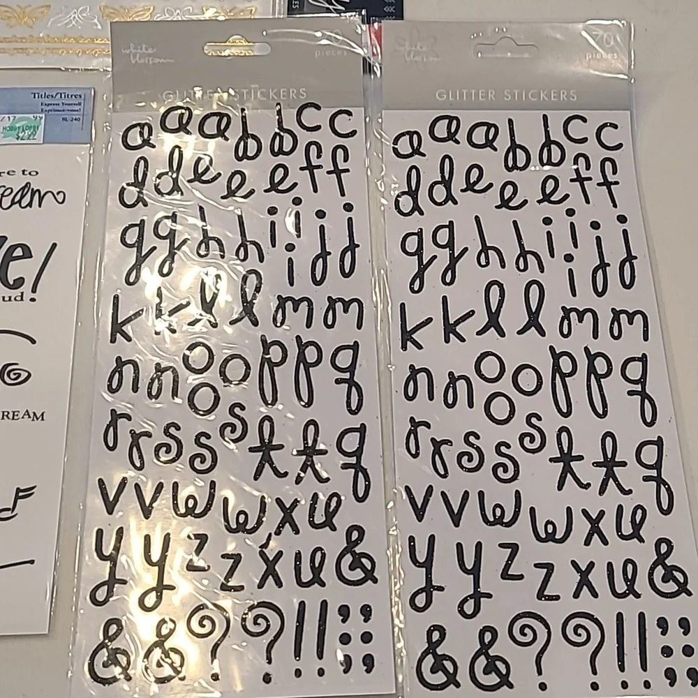 New Craft Sticker Bundle